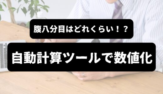 保護中: 腹八分目が物足りない…を卒業！慣れるまでの実践手順と自分だけのカロリー計算ツール
